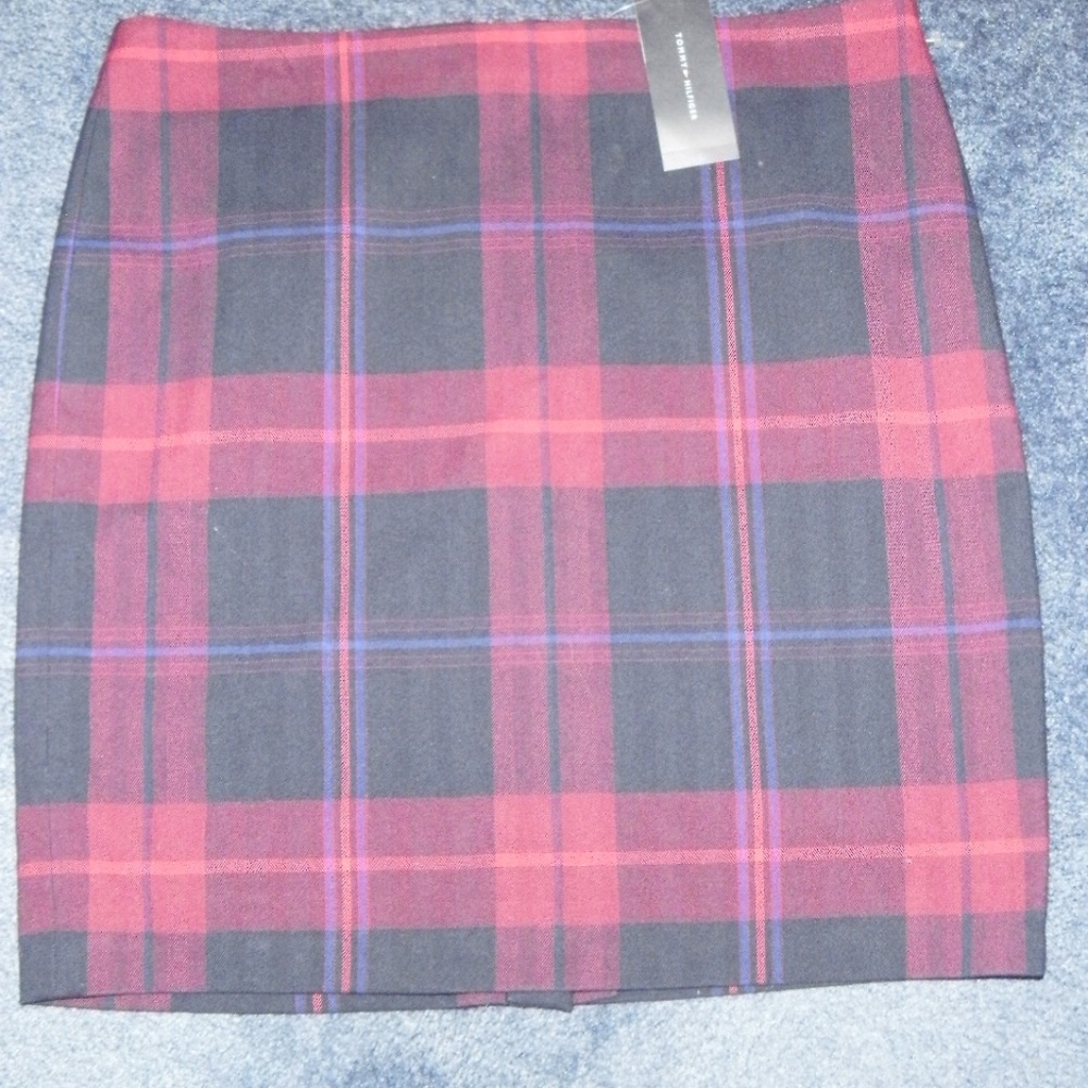 TOMMY HILFIGER Plaids Skirt 12